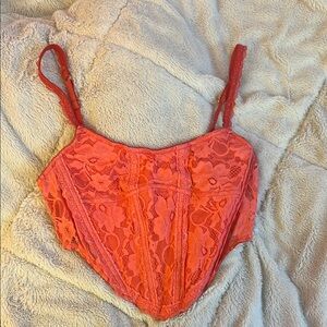 Urban Outfitters Coral Top